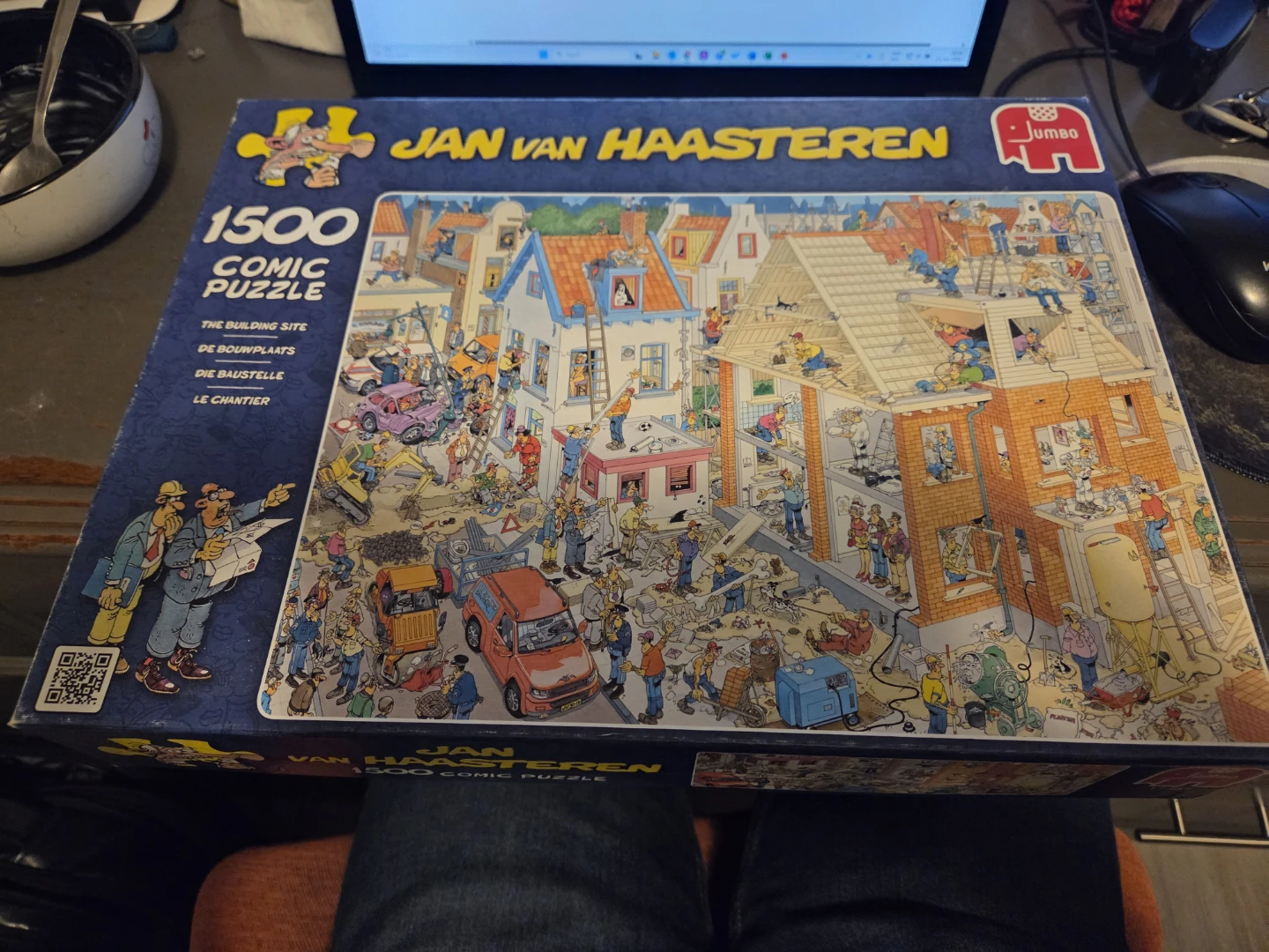 Jan van Haasteren 1500 Piece Comic Puzzle - The Building Site