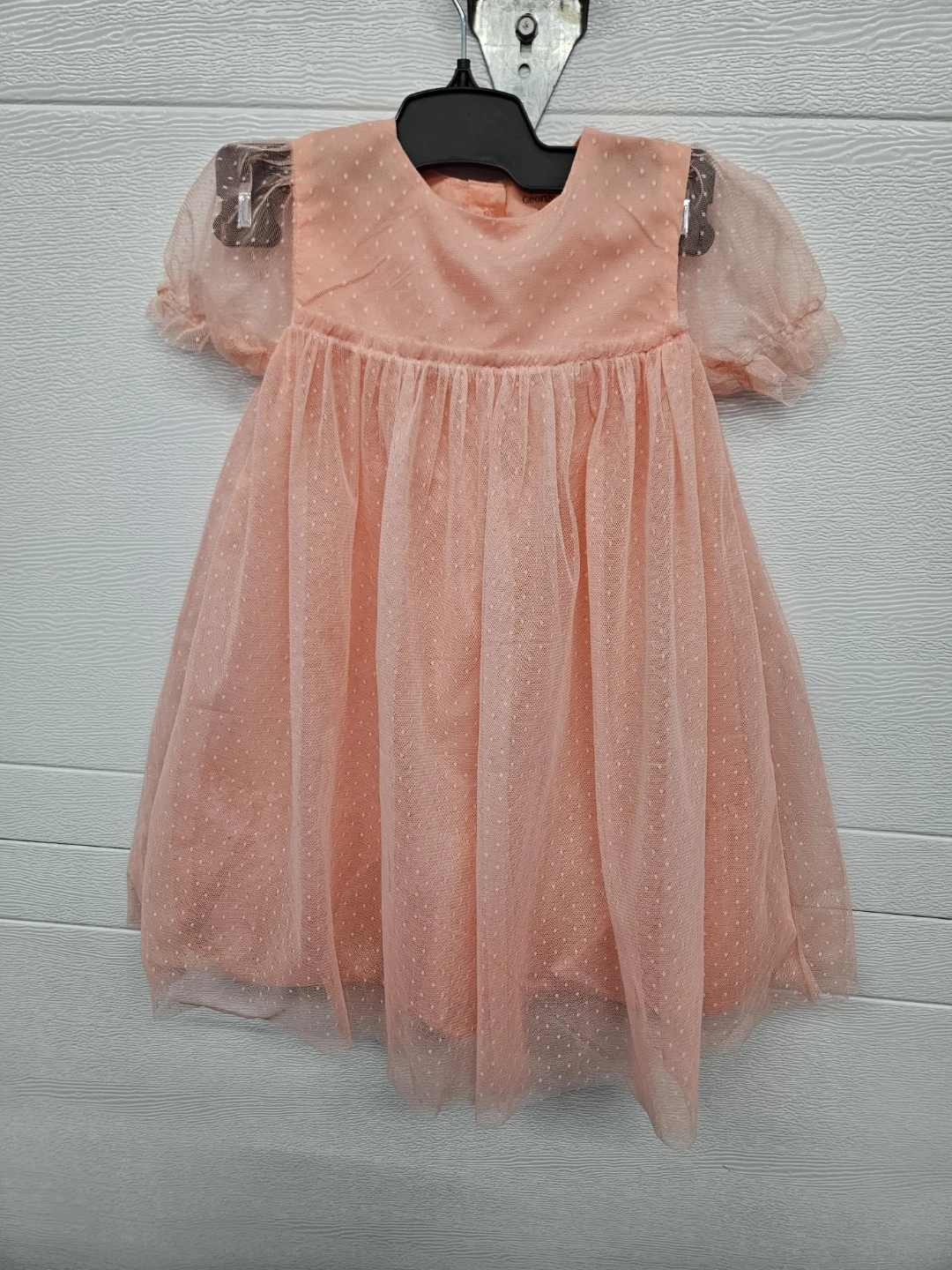 Peach Tulle Dress Size 5T