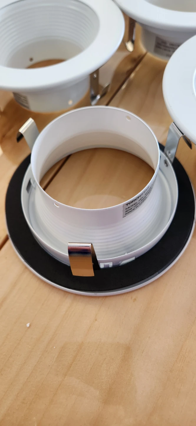 Torchstar 50W LED Recessed Lighting Trim Fixture - photo 2