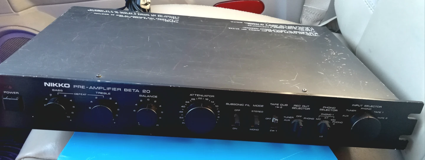 Nikko Pre-Amplifier BETA 20