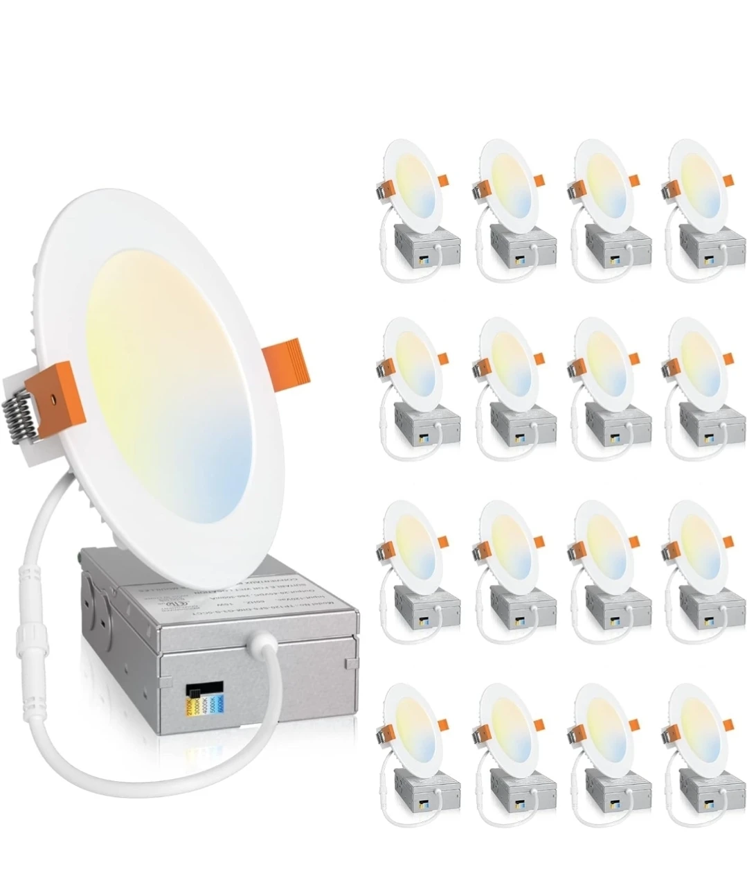 LED Recessed Light Ultra-Thin 16 Pack