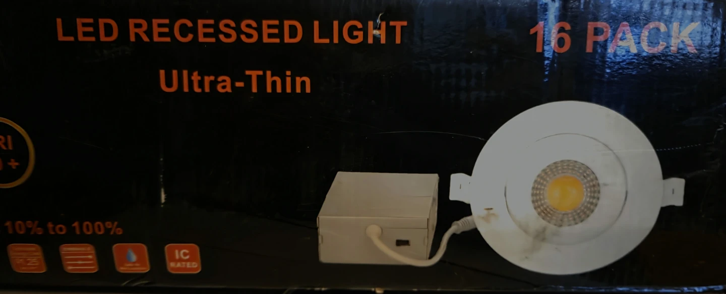 LED Recessed Light Ultra-Thin 16 Pack - photo 2