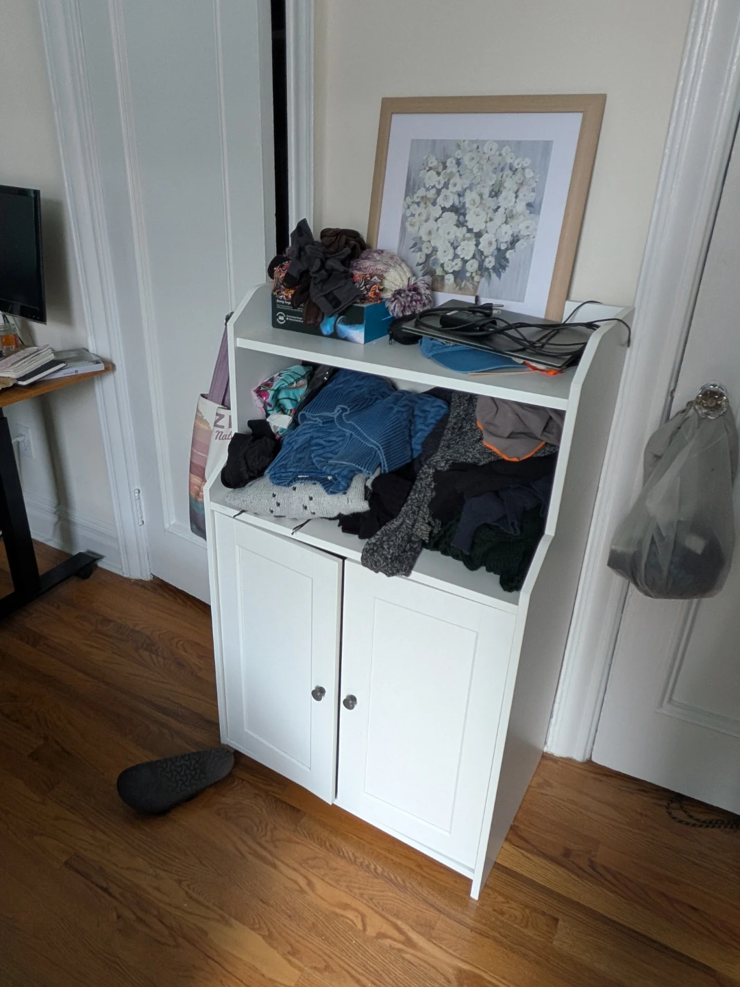 White Dresser and Cabinets - photo 2