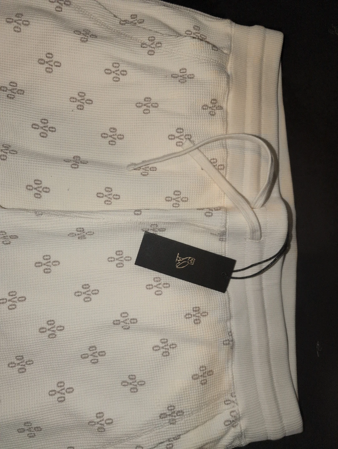 OVO Owl Logo Waffle Knit Sweatpants - photo 2
