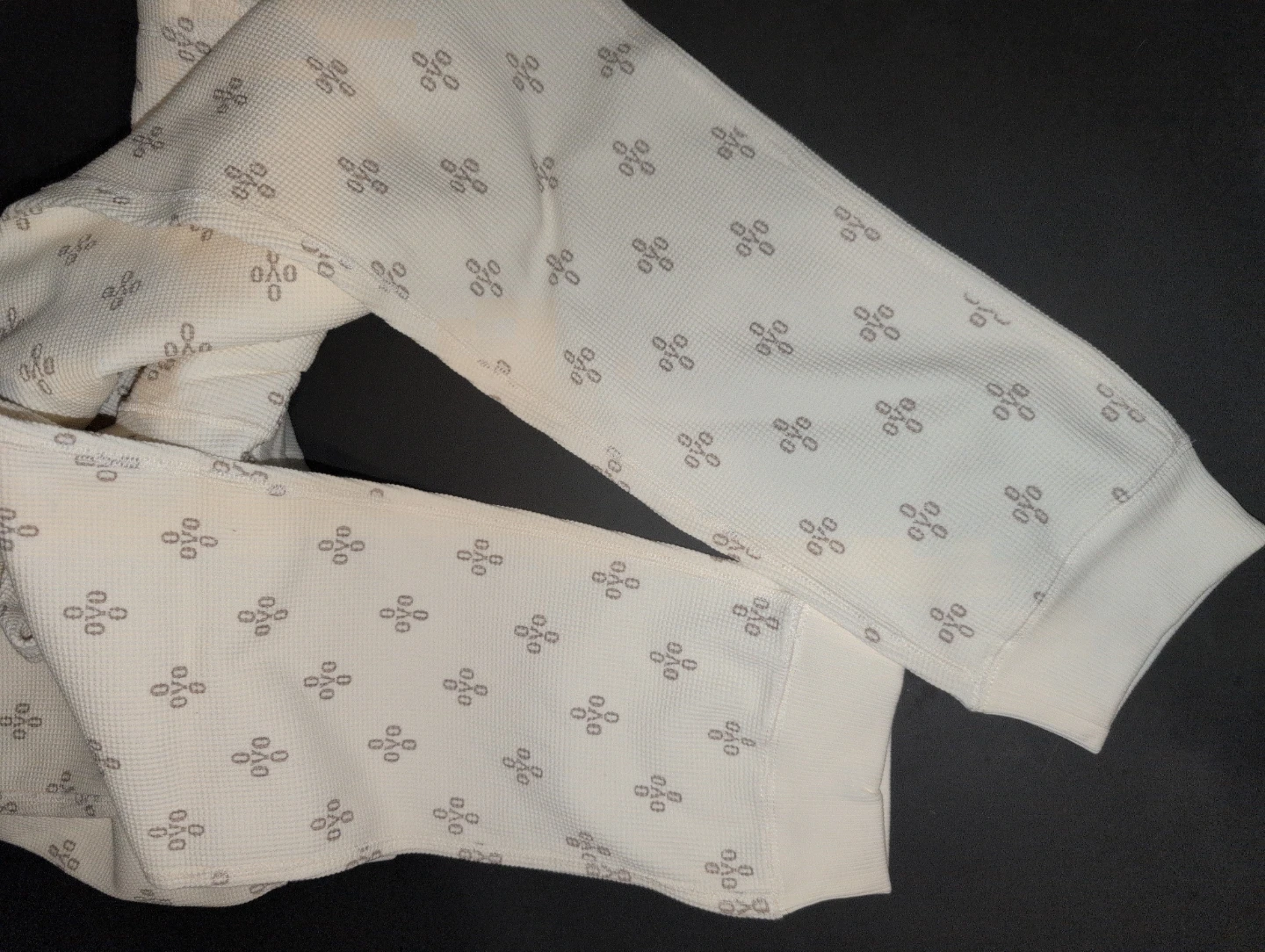 OVO Owl Logo Waffle Knit Sweatpants - photo 3