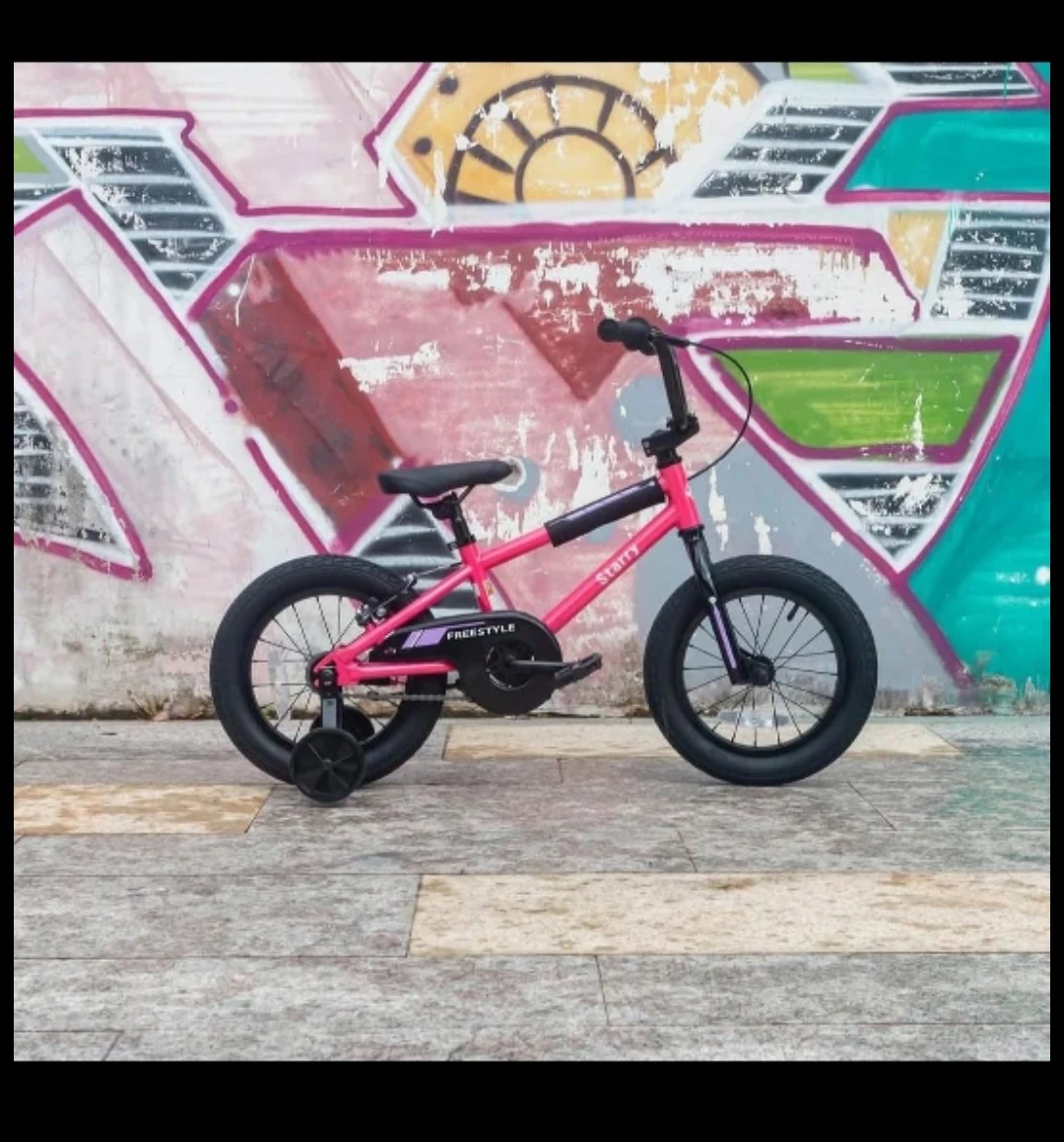 Starry Freestyle Kids Bike - 12 inch - Pink - photo 2