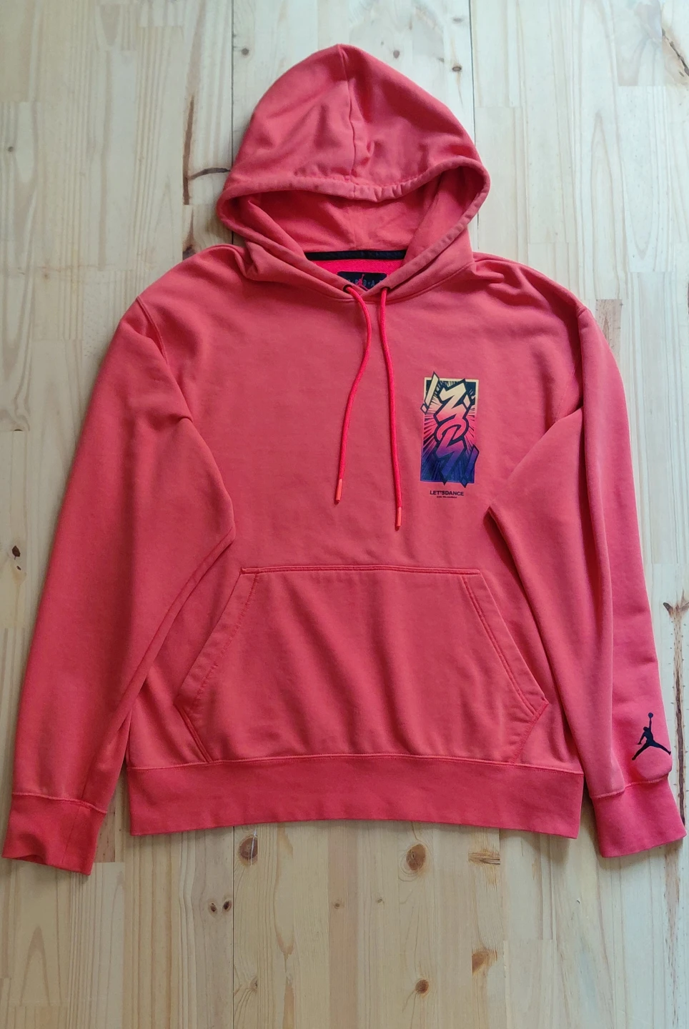 Jordan Hoodie - Size M - Coral Colour