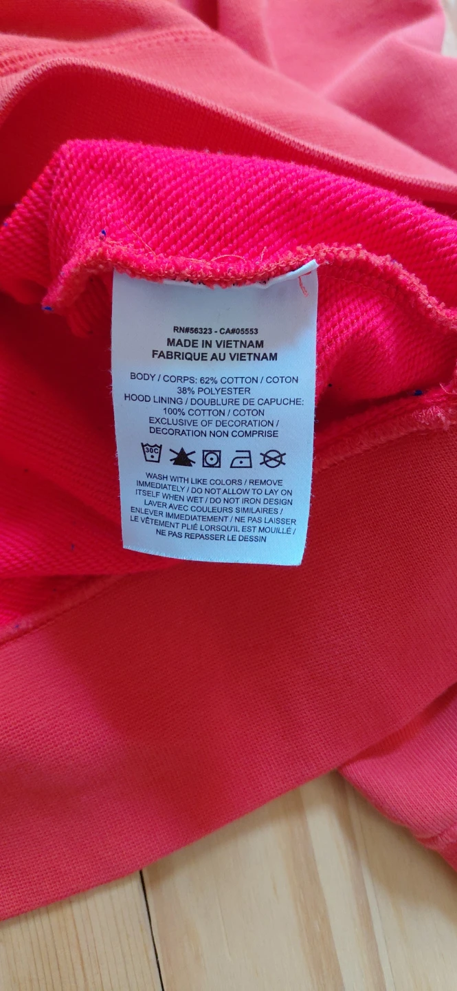 Jordan Hoodie - Size M - Coral Colour - photo 4
