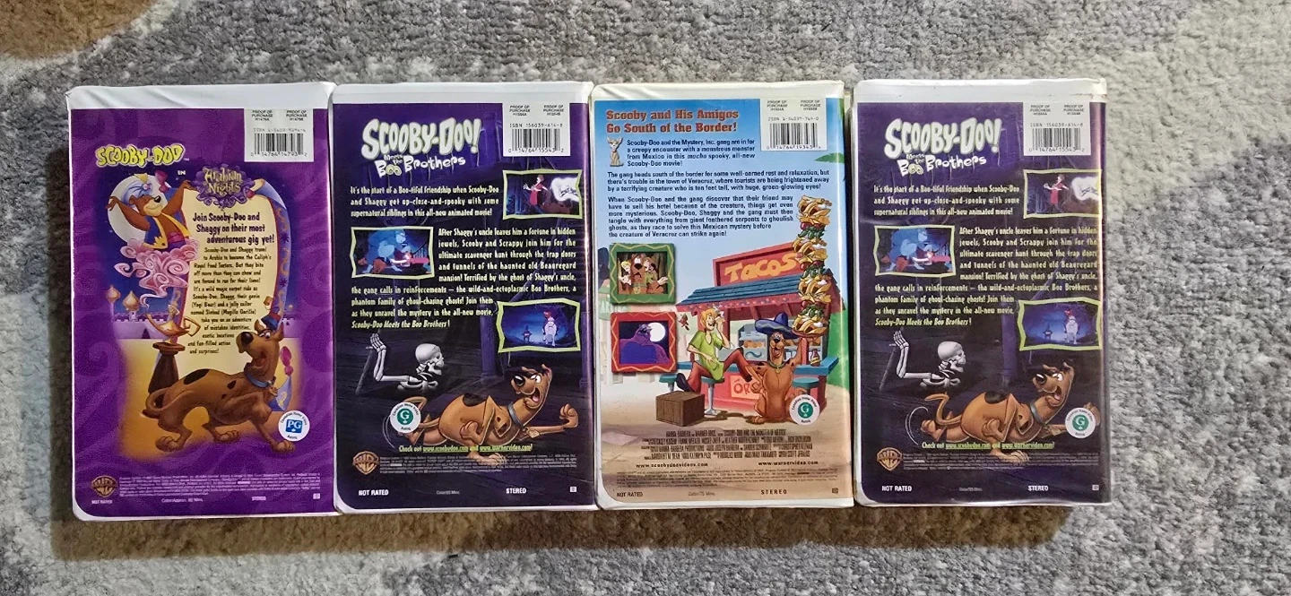 Scooby-Doo VHS Tapes - photo 2