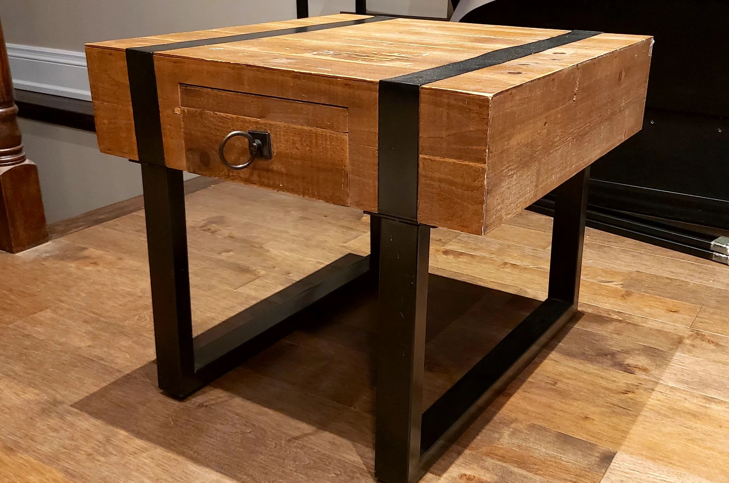Side Table with Drawer - photo 2
