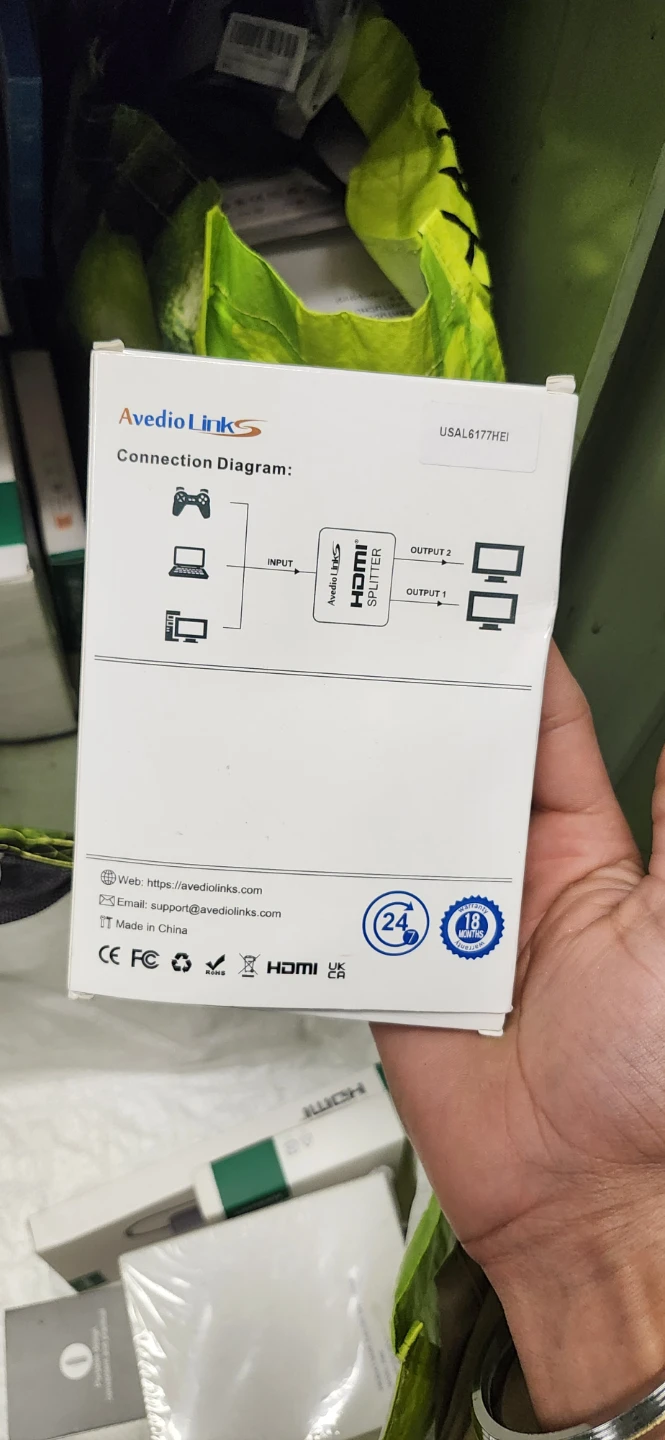 AvedioLinks HDMI Splitter 4Kx1 (1 Input 3 Output) - photo 3