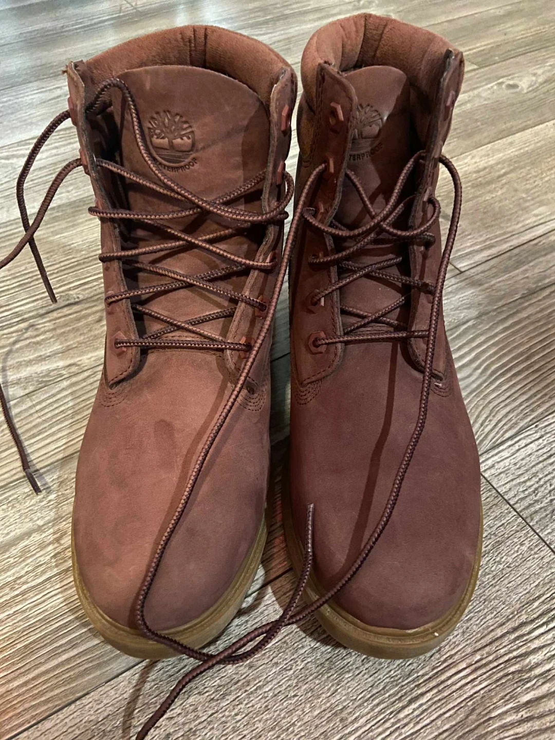 Timberland Waterproof Boots - Burgundy