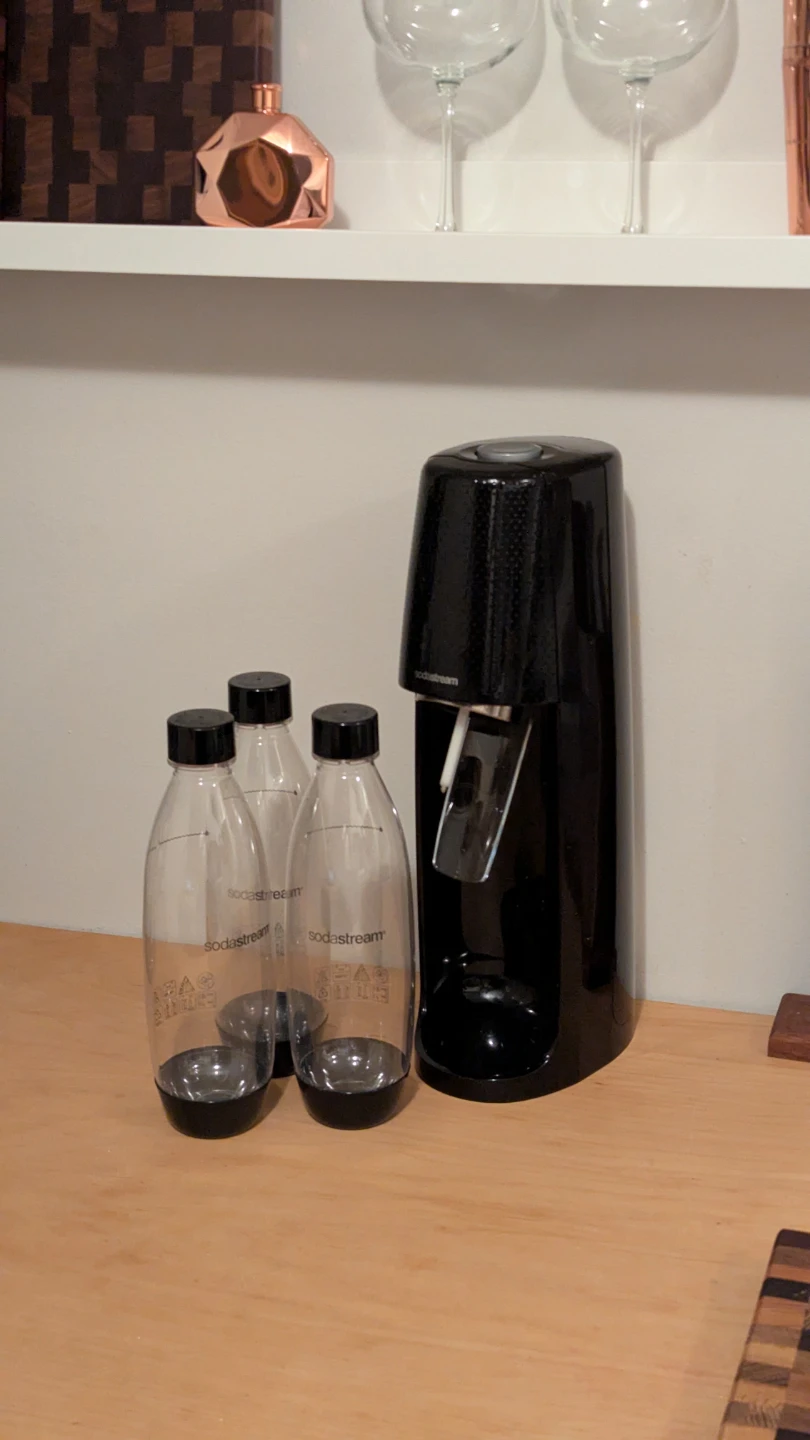 SodaStream Sparkling Water Maker with Bottles