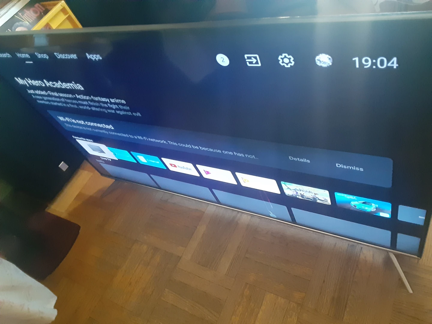 Skyworth 58" Smart TV as is