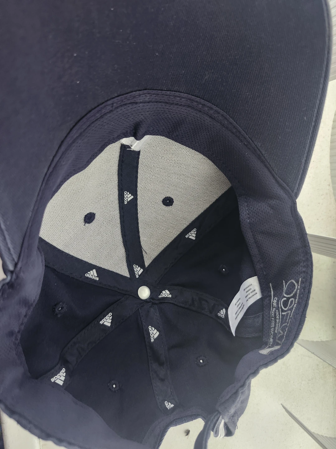 Adidas Baseball Cap - Navy Blue - OSFW - photo 3