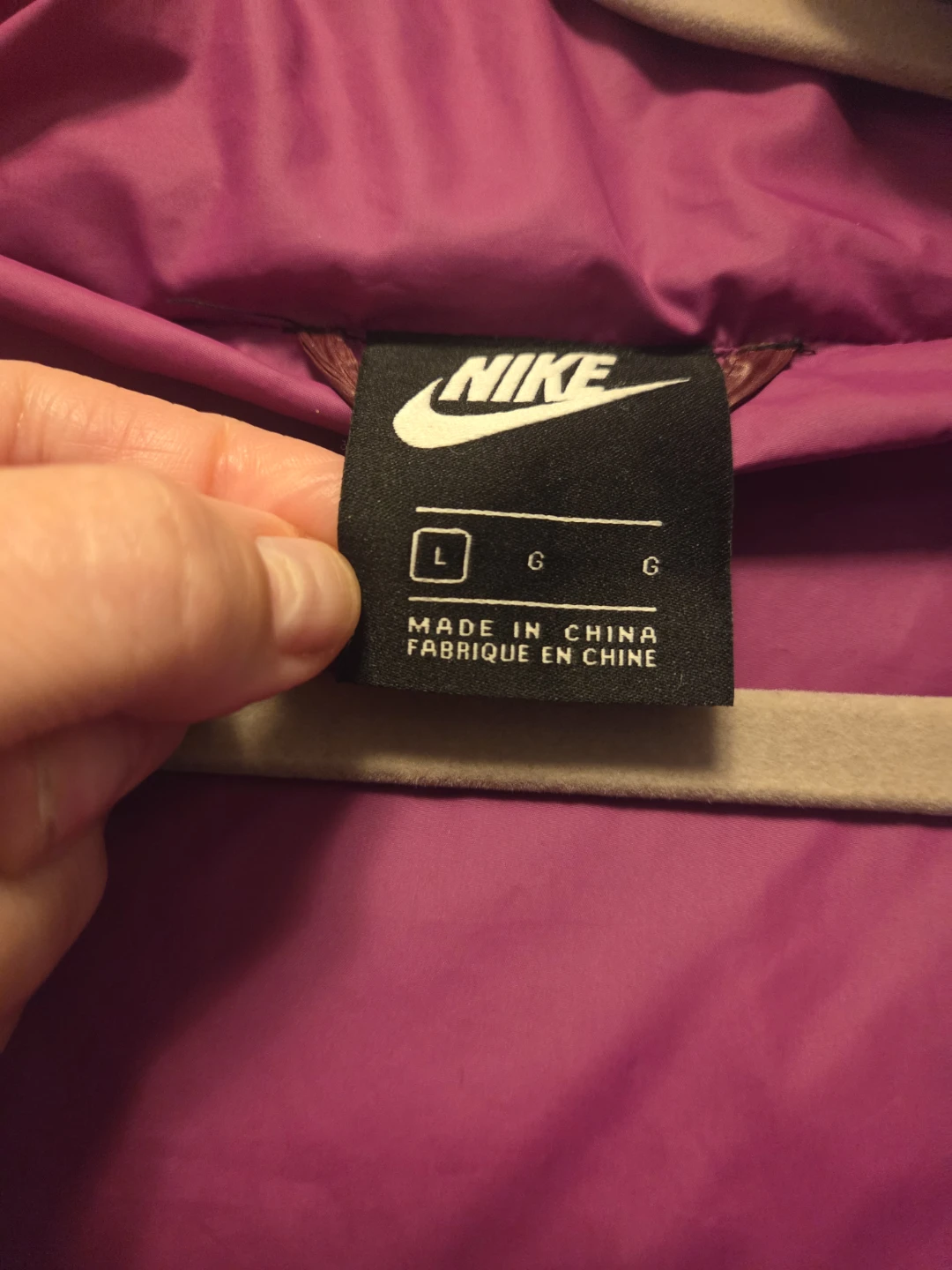 Nike Puffer Coat - Size Large - photo 2