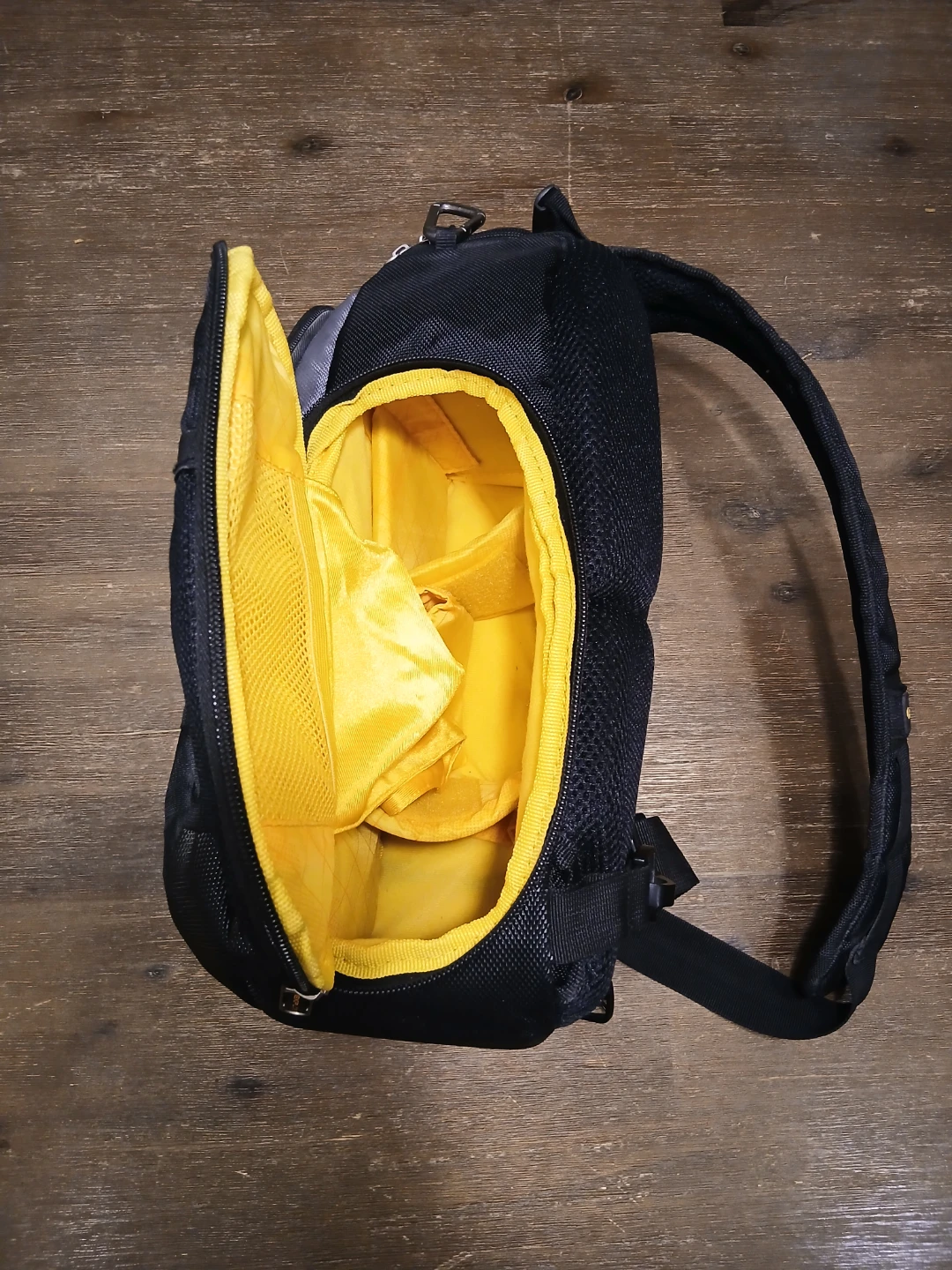 Explorer Camera Bag - Black with Yellow Trim - photo 2