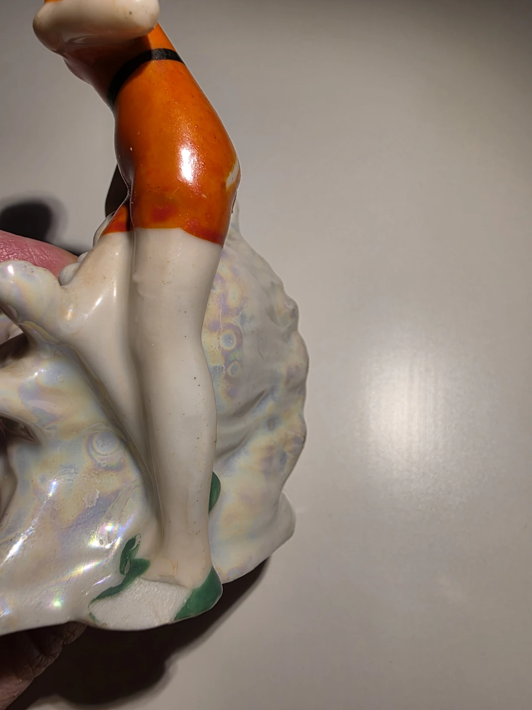 Vintage Diver Figurine Seashell Made in Japan - photo 4