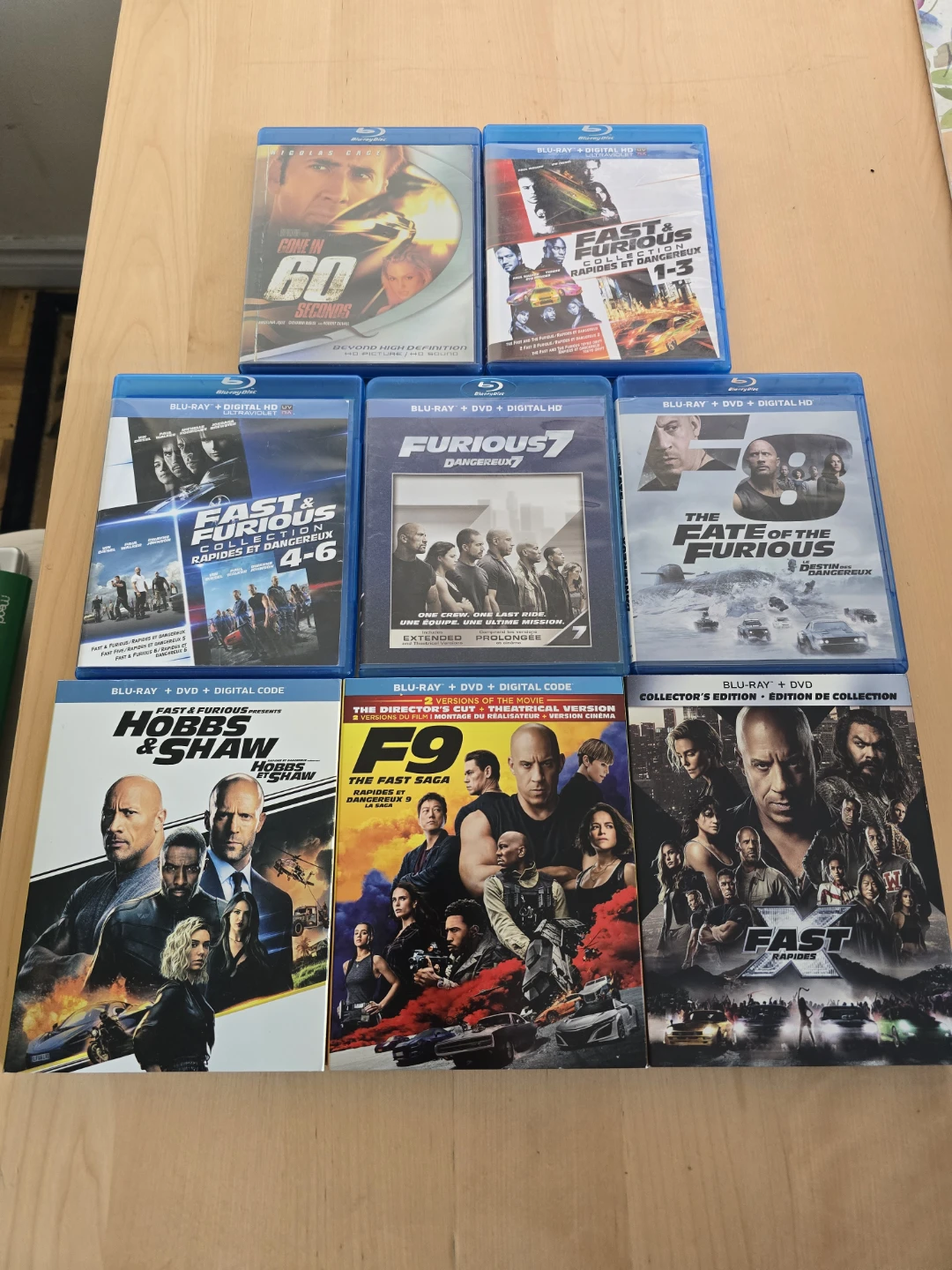 Fast & Furious Blu-ray Collection