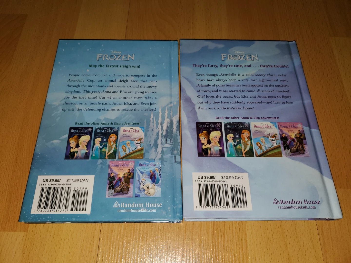 ($3 each) Disney Frozen Anna & Elsa Chapter Books - photo 4