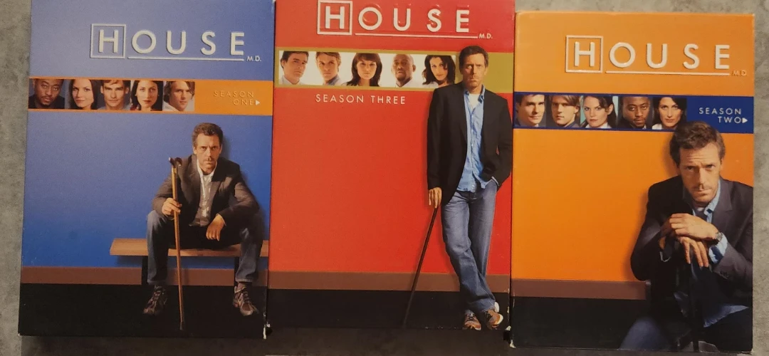 House M.D. Seasons 1, 2, & 3 DVD Set
