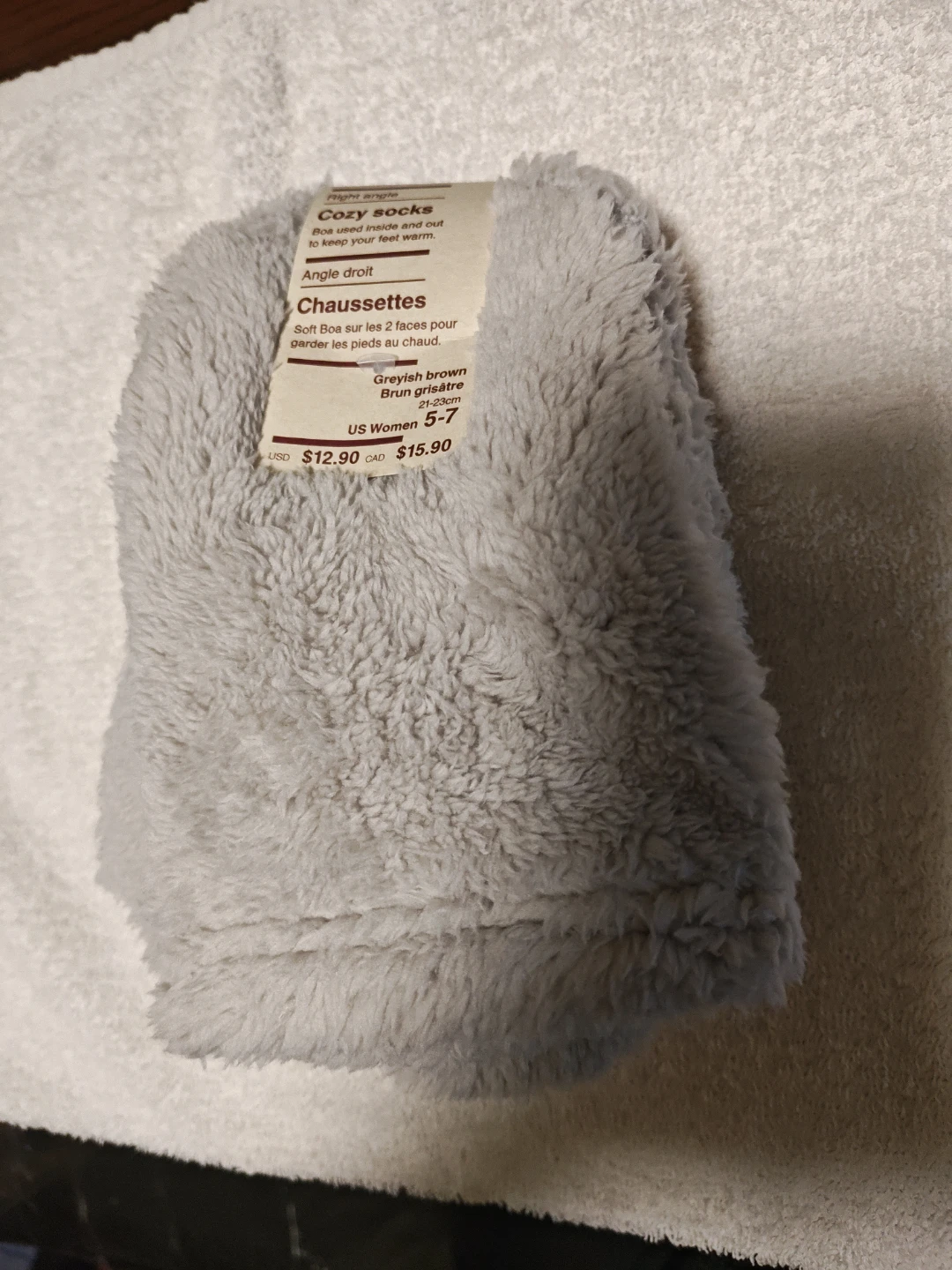 MUJI Cozy Socks - Women's Size 5-7