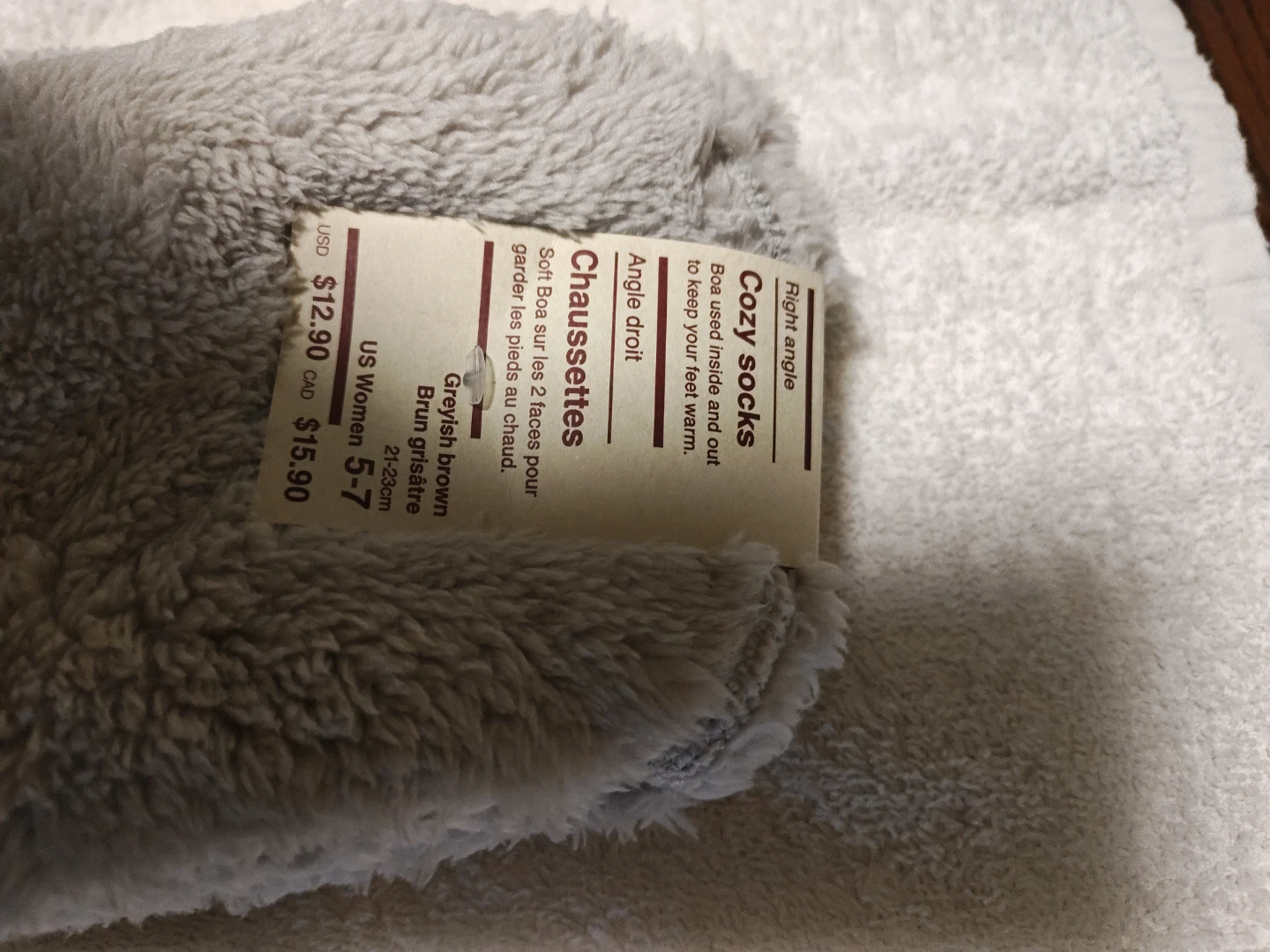MUJI Cozy Socks - Women's Size 5-7 - photo 2