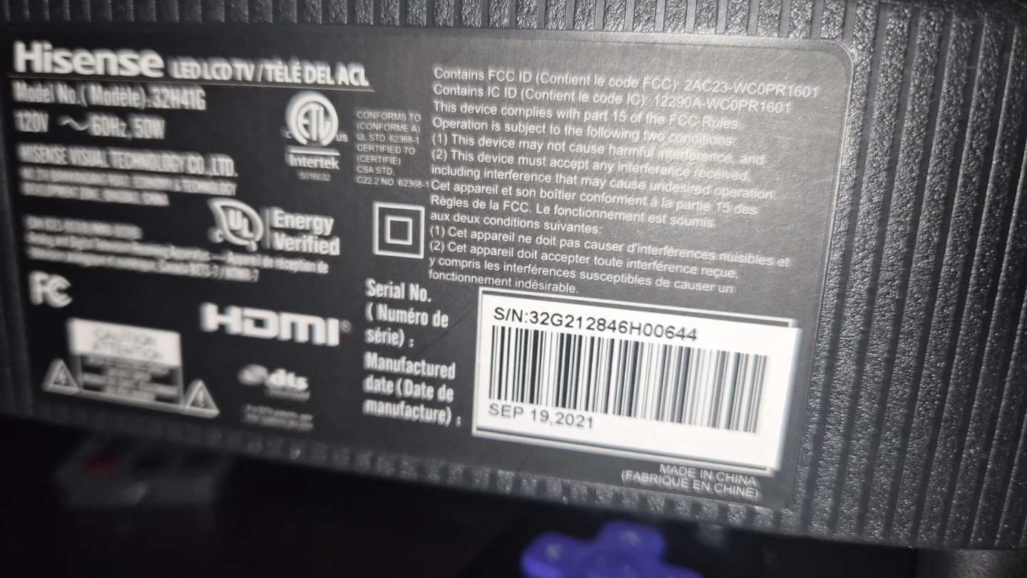 Hisense 32H41G LED LCD TV