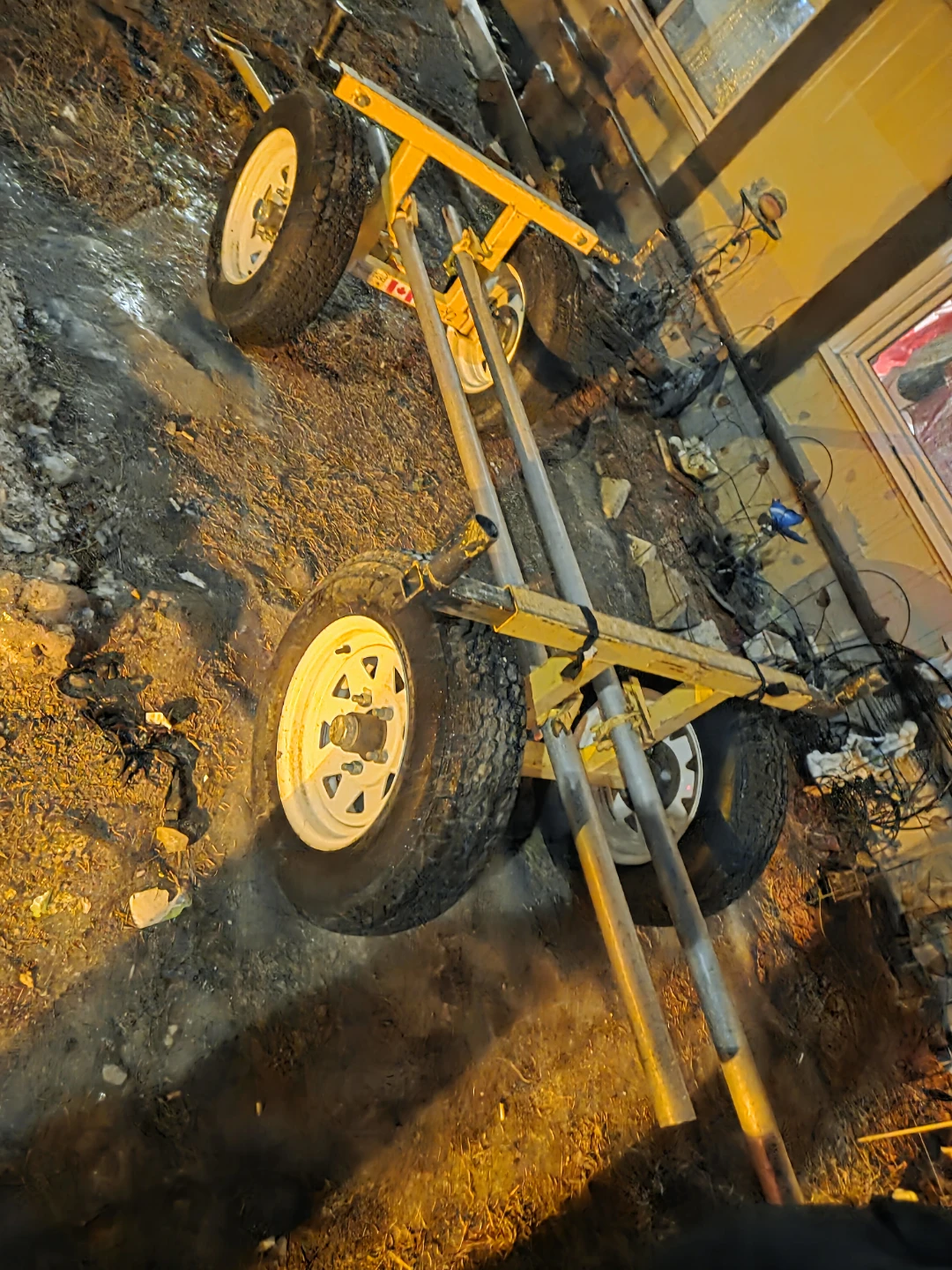 Yellow Custom Trailer Dolly
