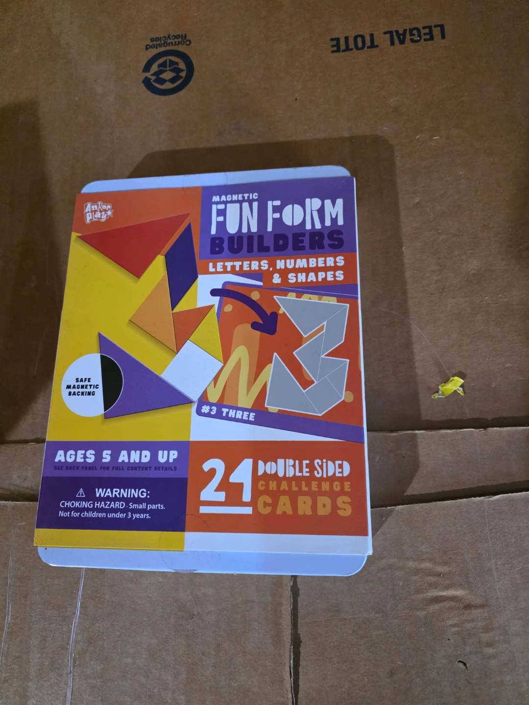 Fun Form Builders Magnetic Letters, Numbers & Shapes