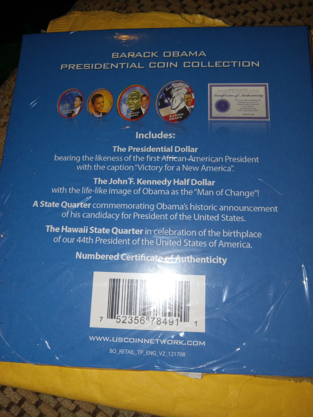Barack Obama Presidential Coin Collection - photo 3