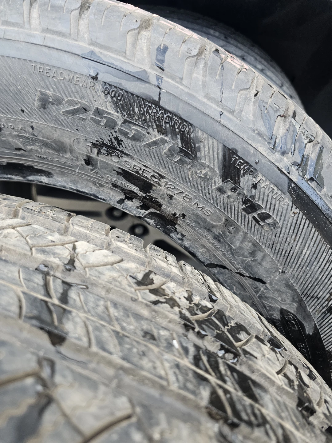 2X255/60/R19 mechelin latitude all season tires only 2