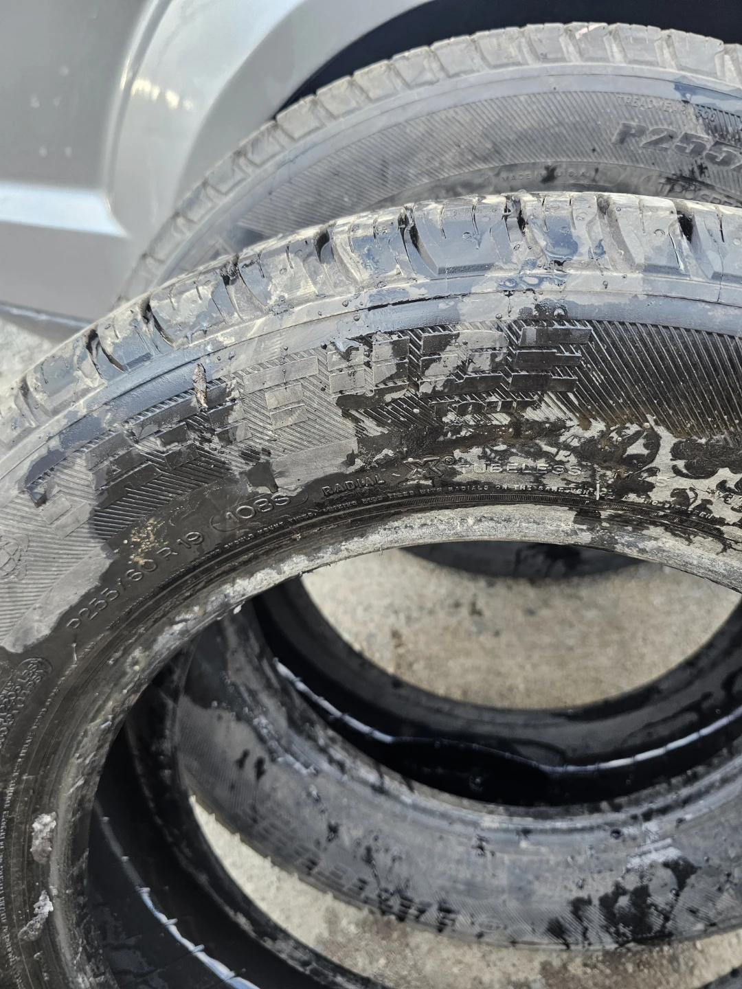 2X255/60/R19 mechelin latitude all season tires only 2 - photo 2