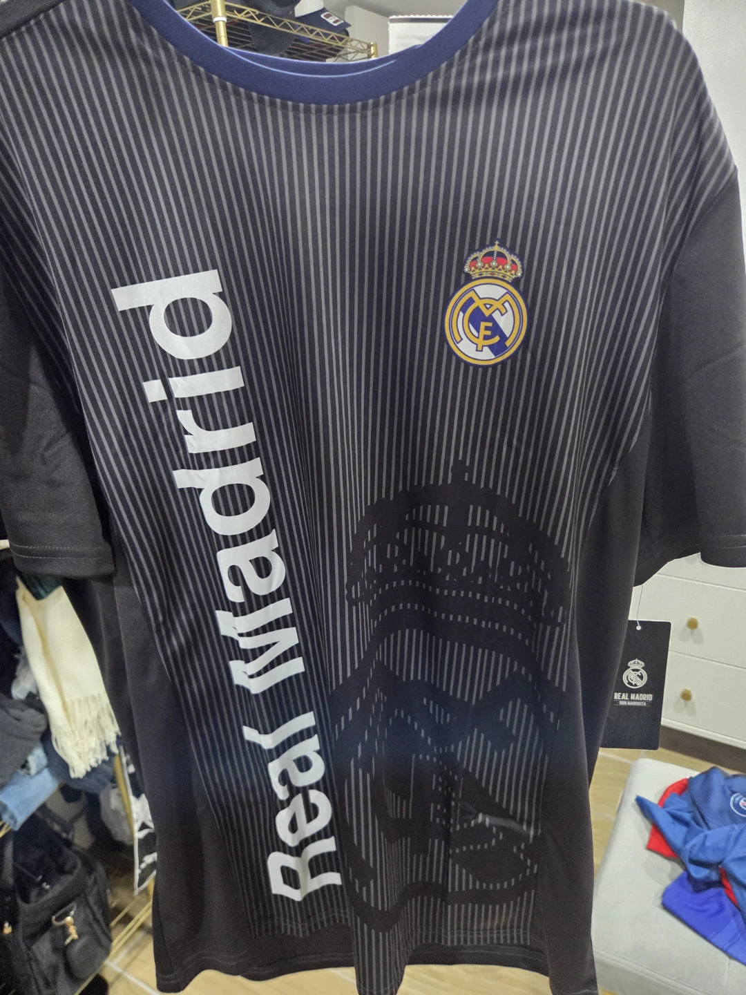 Real Madrid Black Jersey L