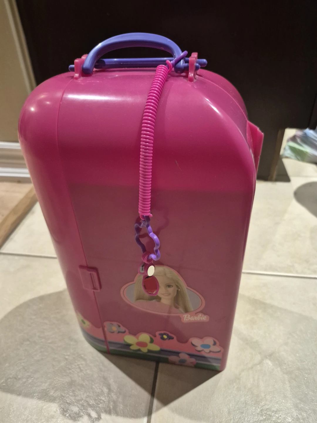 Barbie Pink Foldable Toy Case - photo 3