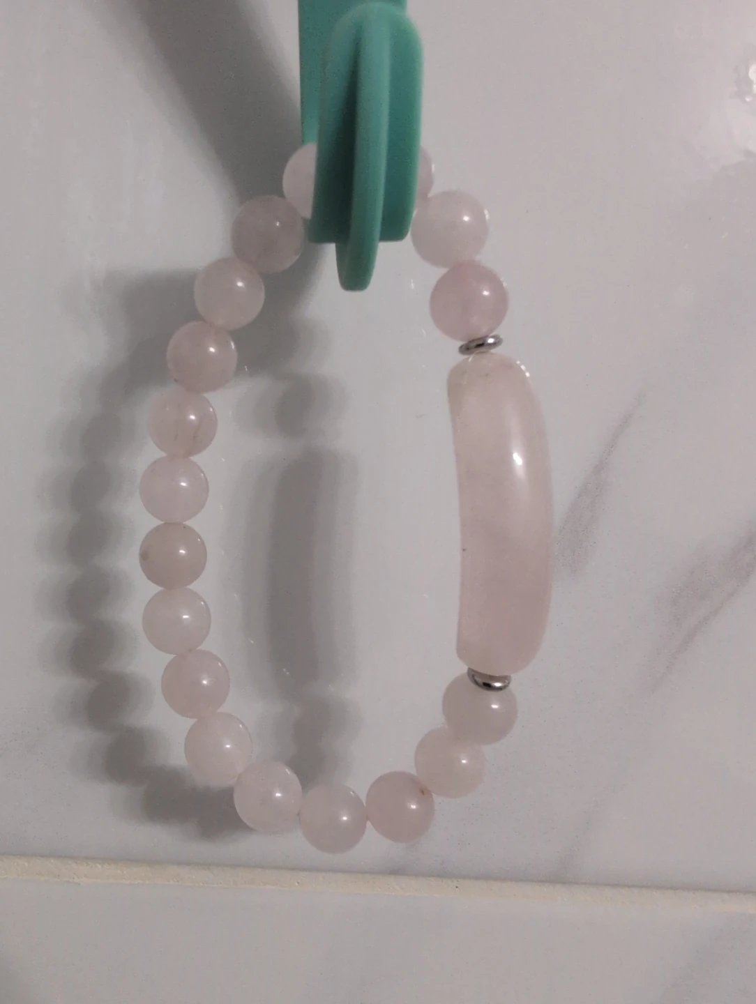 Rose Quartz Beaded Bracelet