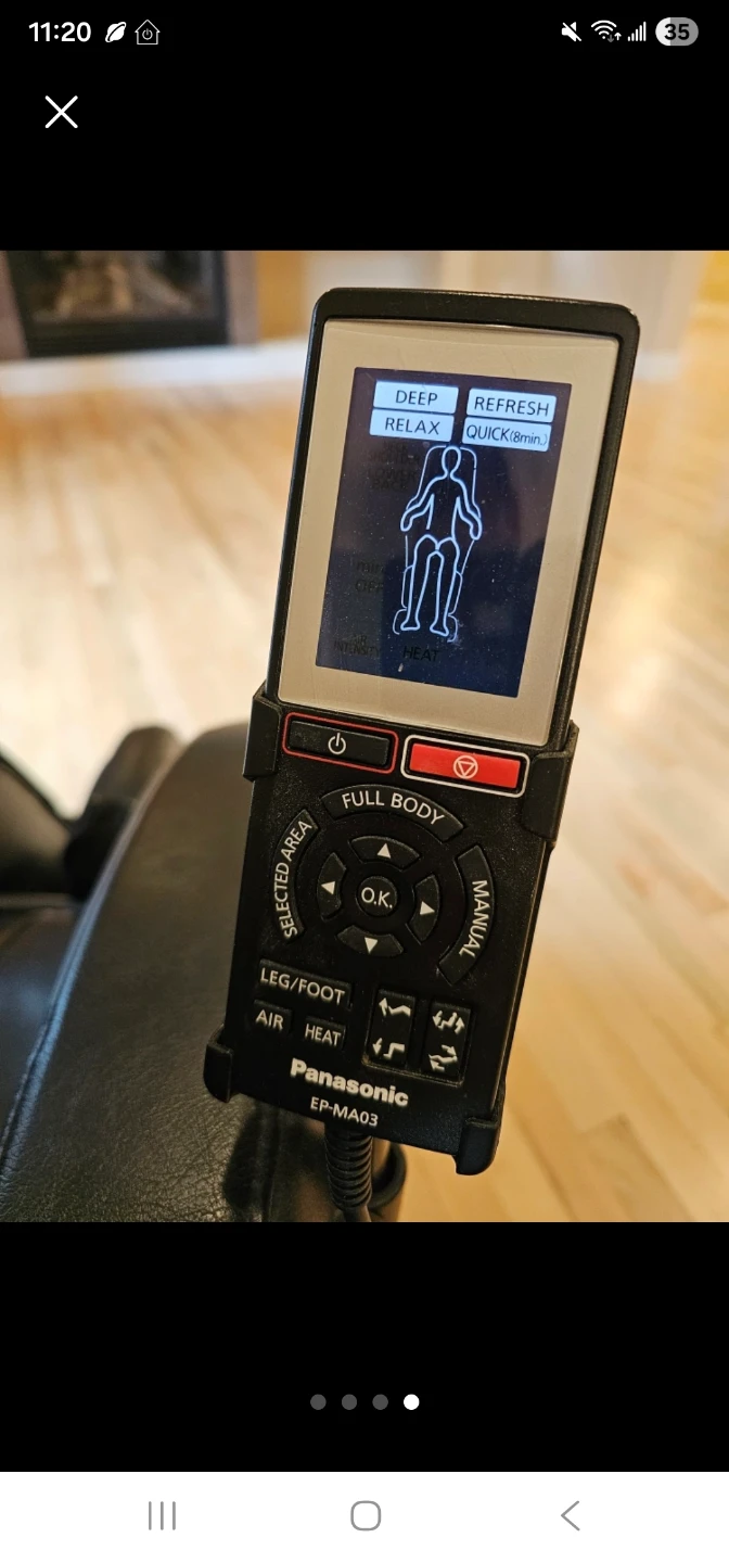 Panasonic EP-MA03 Massage Chair - photo 3