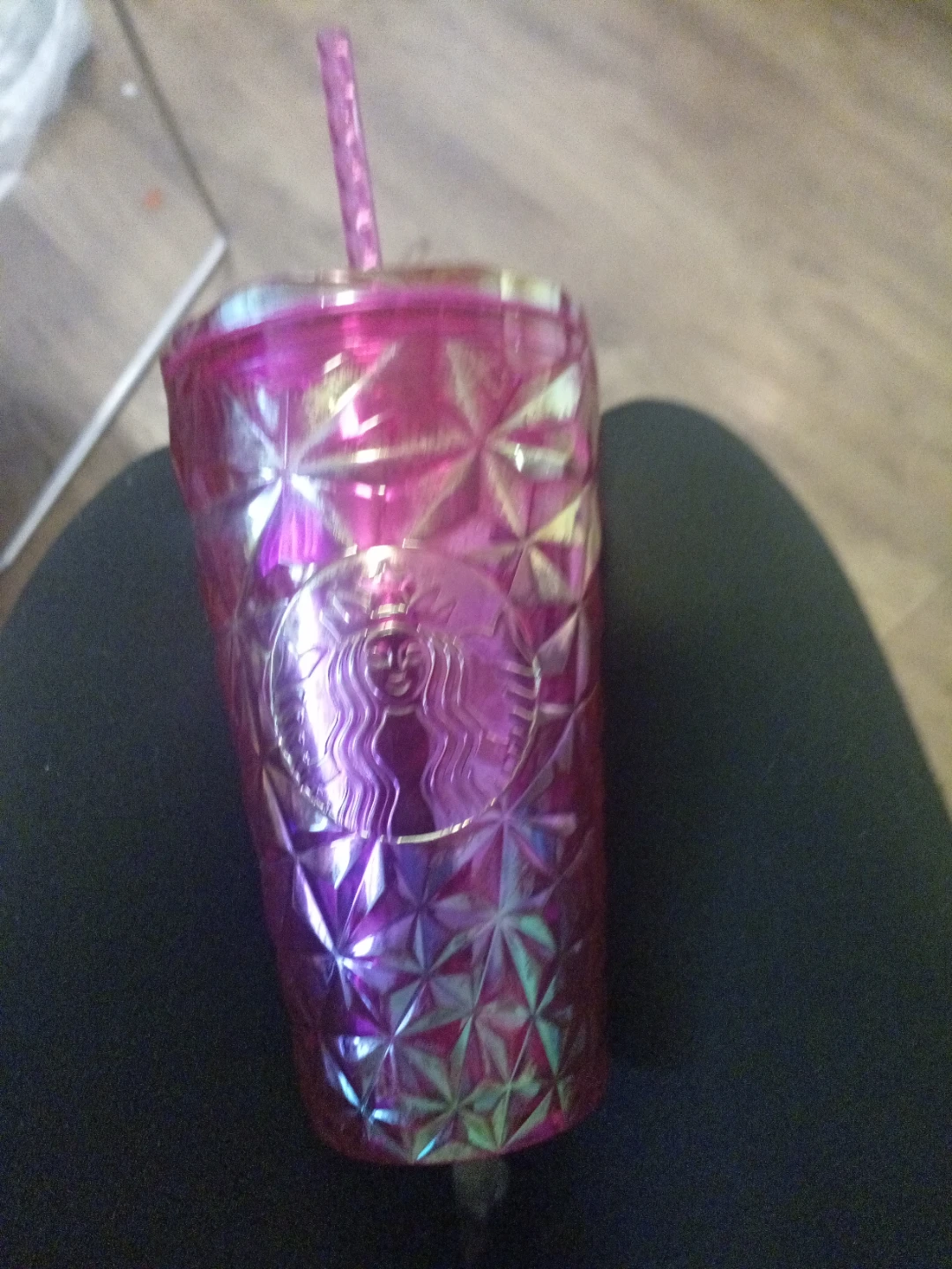 Starbucks Pink Diamond Tumbler with Straw