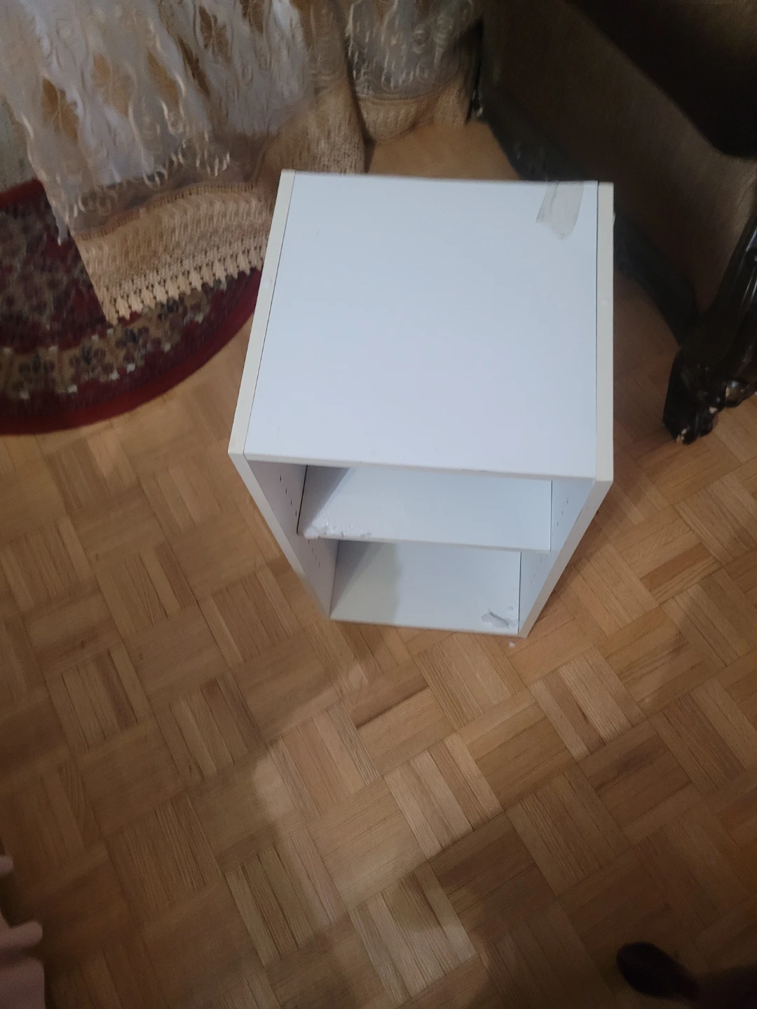 White Shelf Unit $12