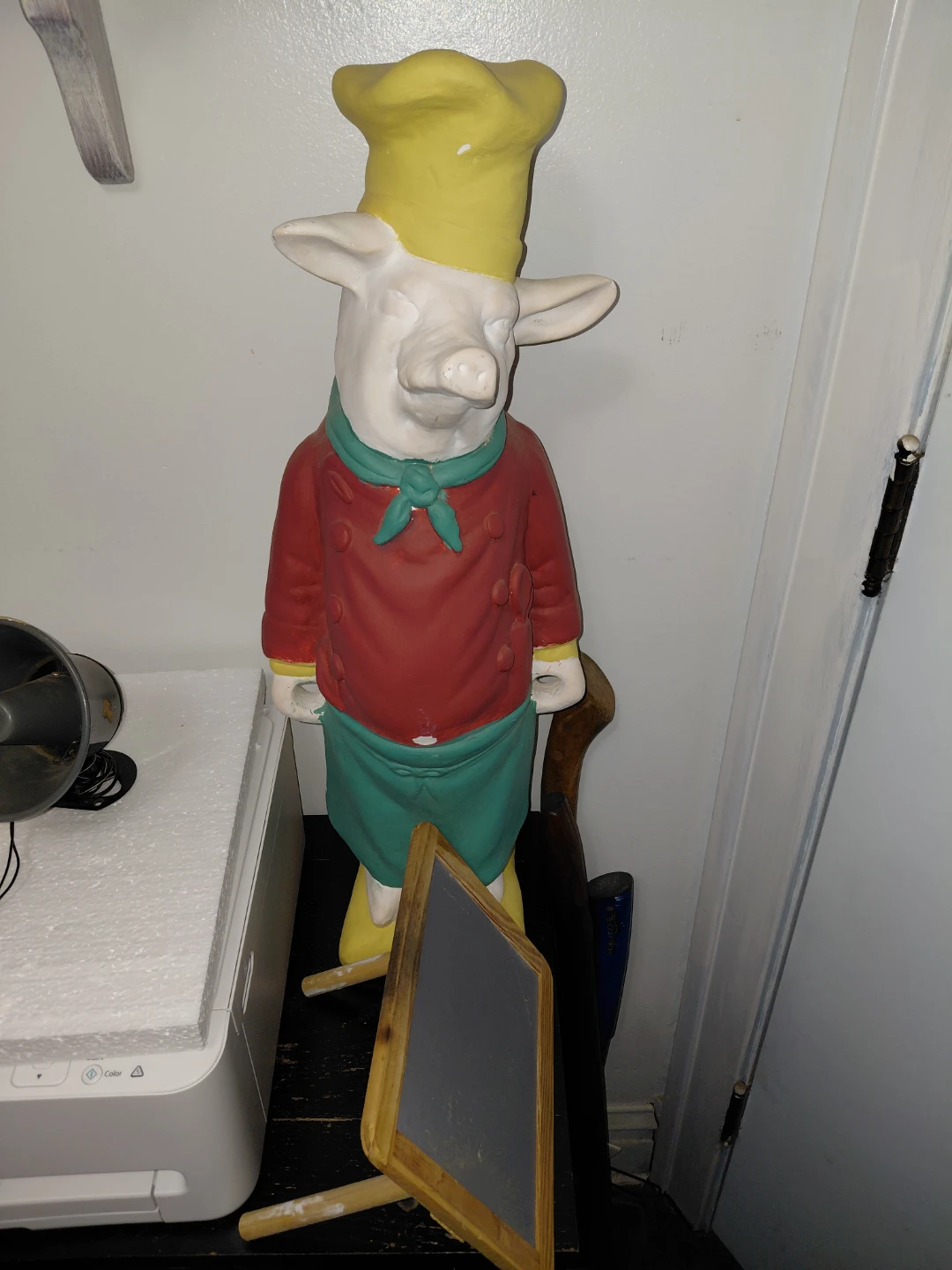 Chef Pig Statue 25.5" high - photo 2