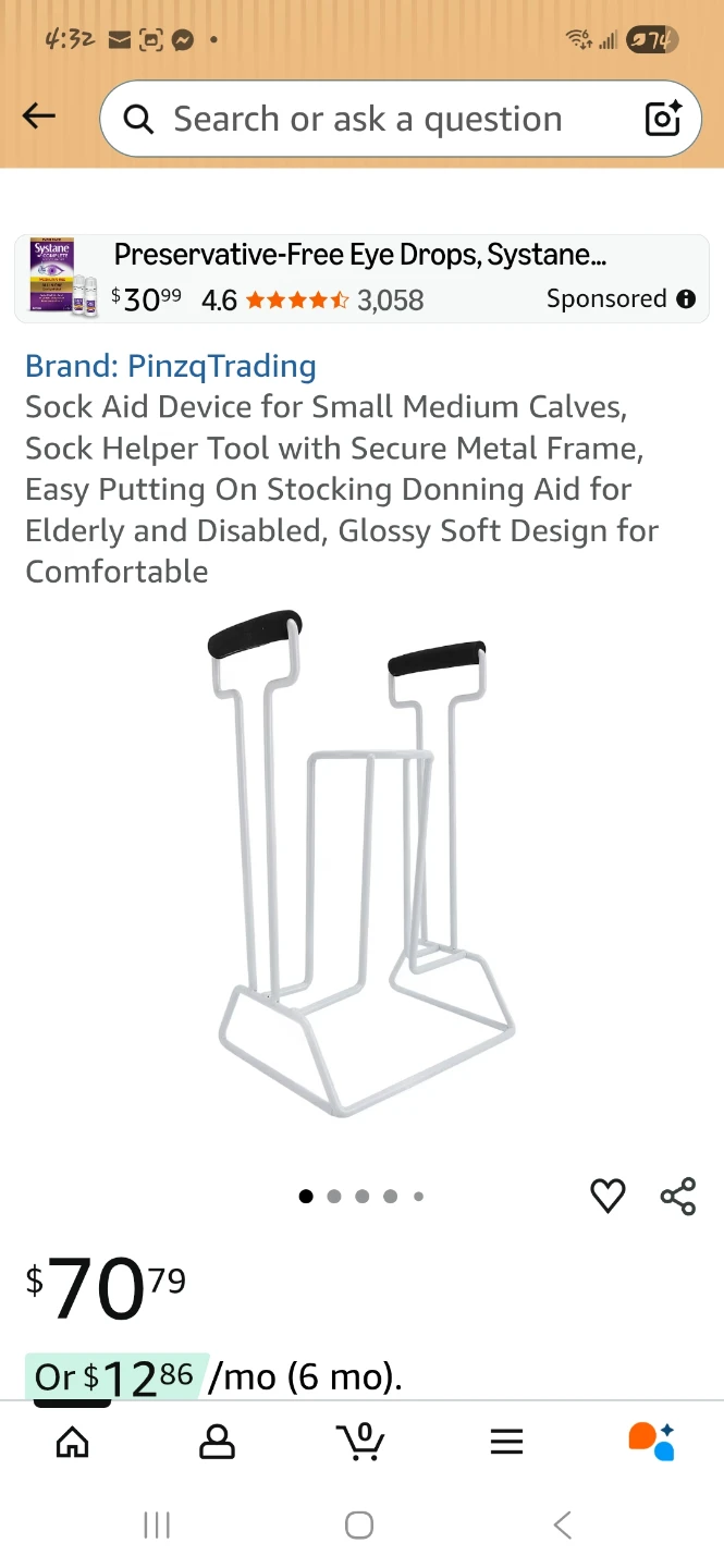 PinzqTrading Sock Aid Device