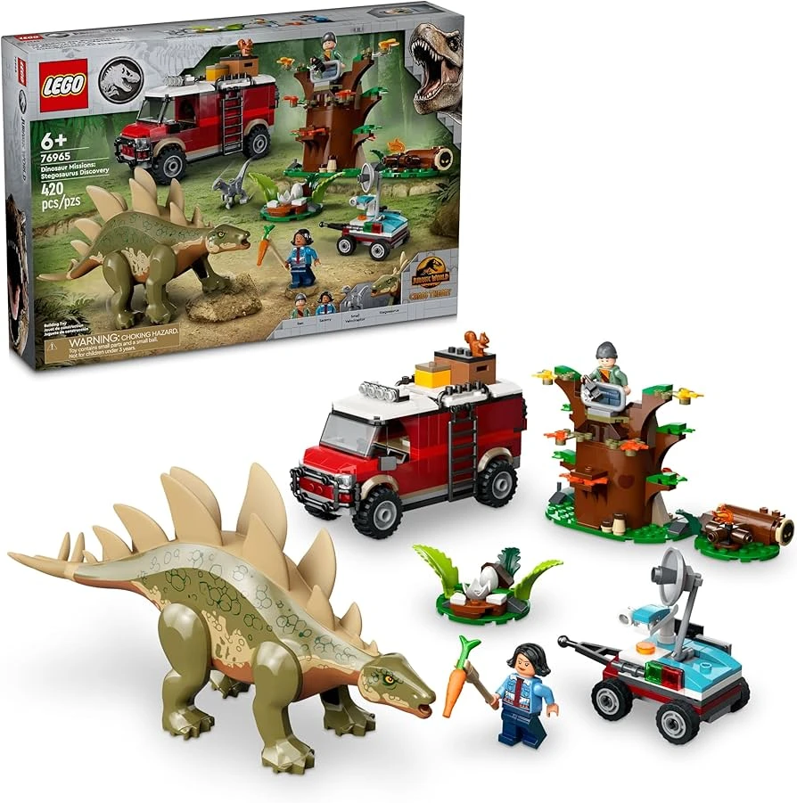LEGO Jurassic World 76965 Stegosaurus Discovery Set