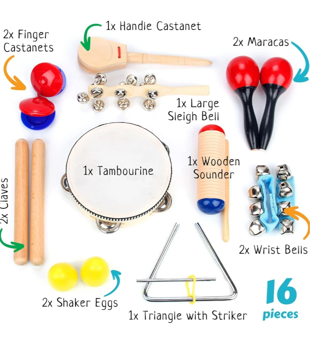 Boxiki kids Musical Instrument Set | Rhythm & Music Education...