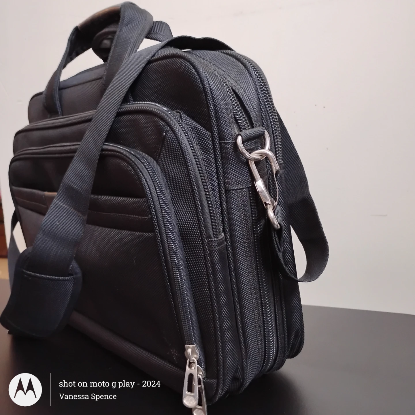 Black Laptop Bag / Briefcase - photo 2