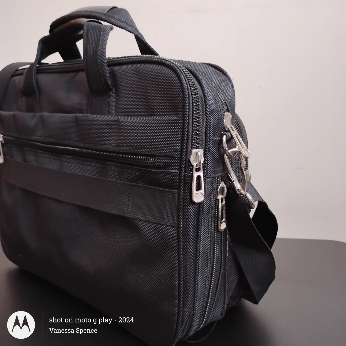 Black Laptop Bag / Briefcase - photo 3