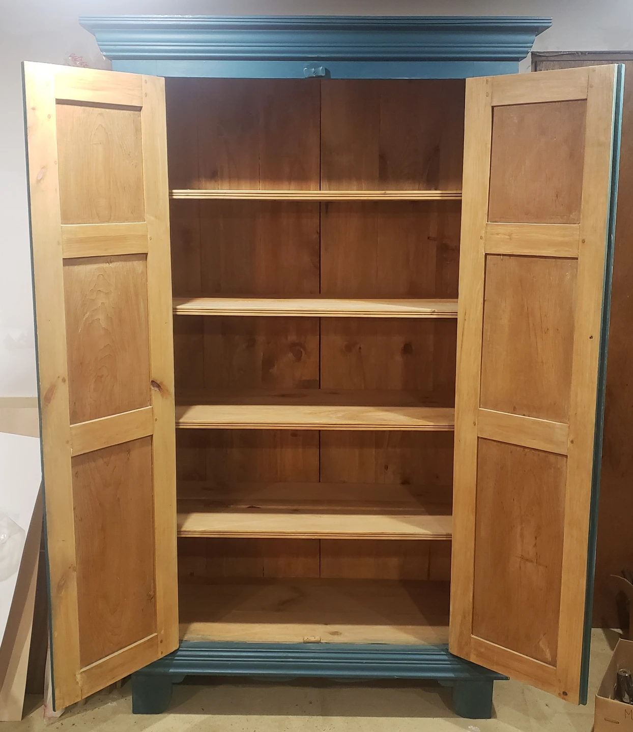 Solid Pine Armoire - photo 2