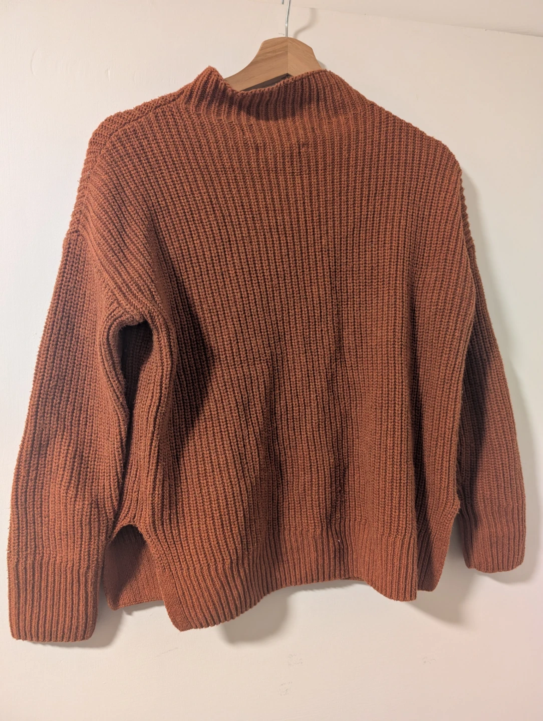 Max Studio XS Rust Cotton Sweater - - fits medium - photo 4