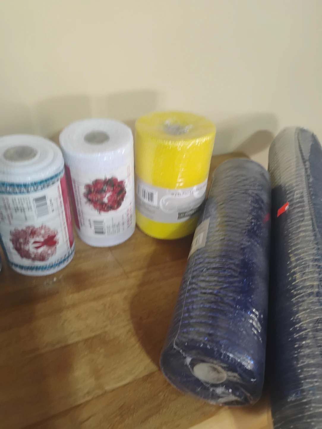 Assorted Craft Mesh Rolls ribbon  NEw - photo 2