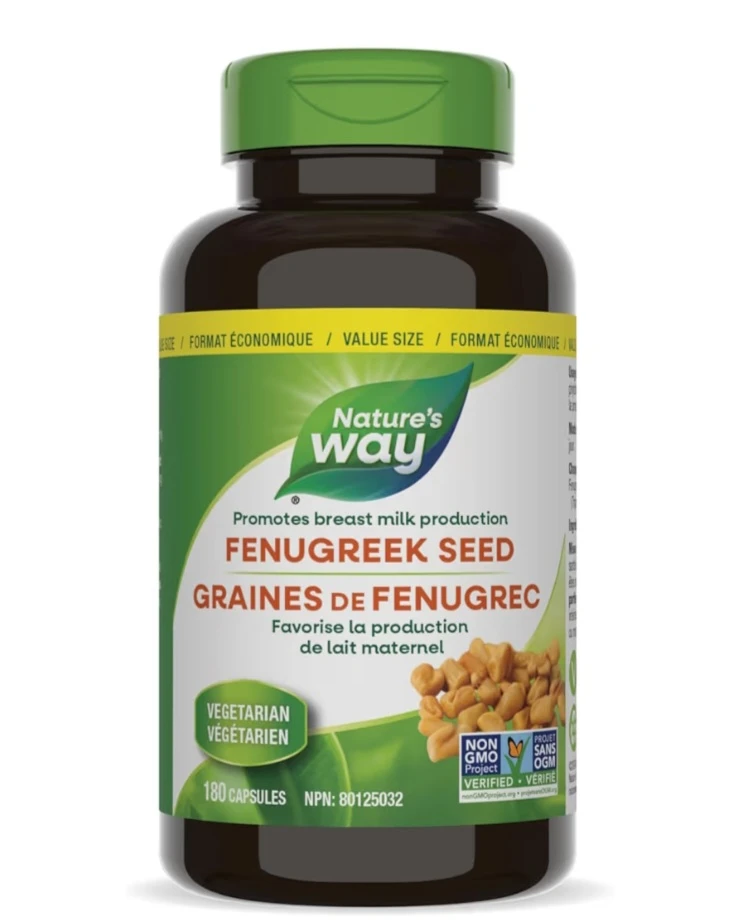 Nature’s Way Fenugreek Seed – Breastfeeding Supplement