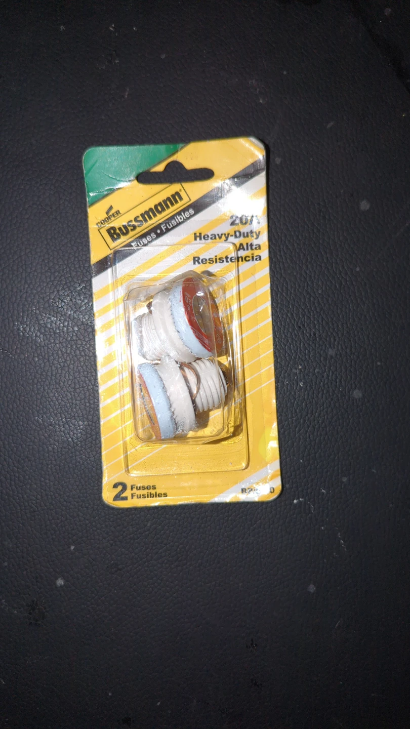 Bussmann S-20 Heavy Duty Fuses 2-Pack